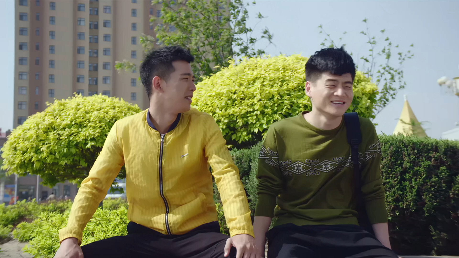 Backdrop for Two Brothers from North East