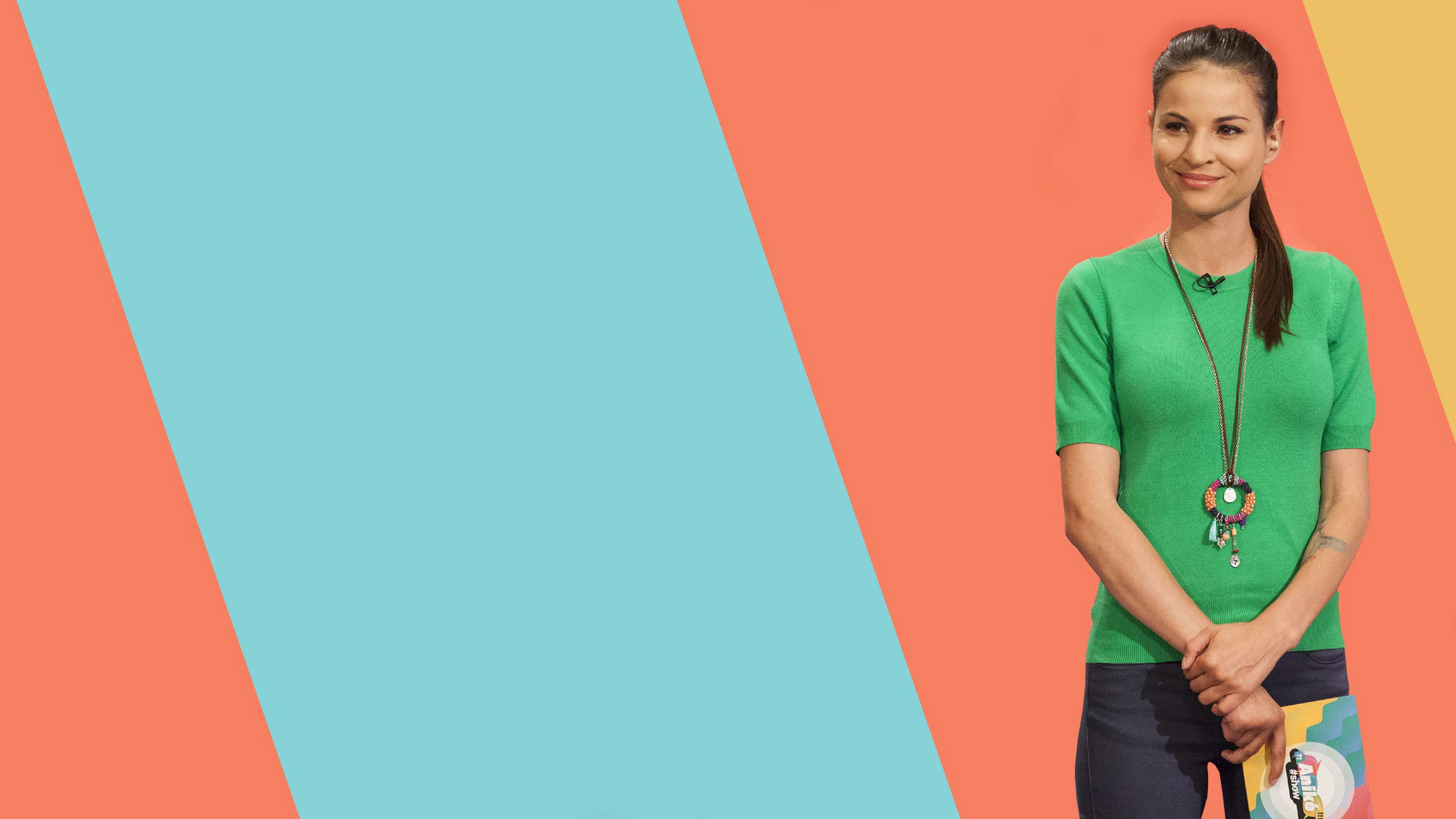 Backdrop for Anikó show