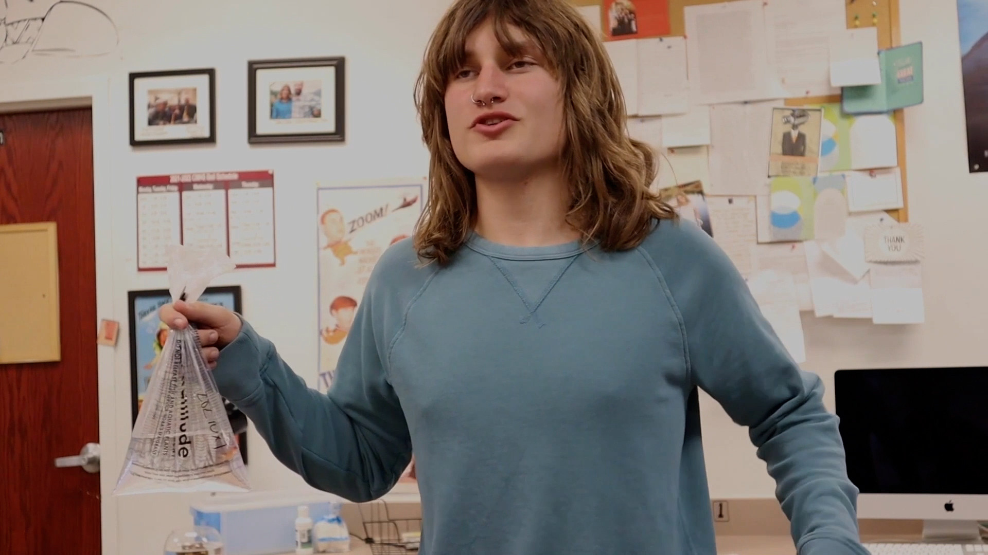 Backdrop for Killer Goldfish