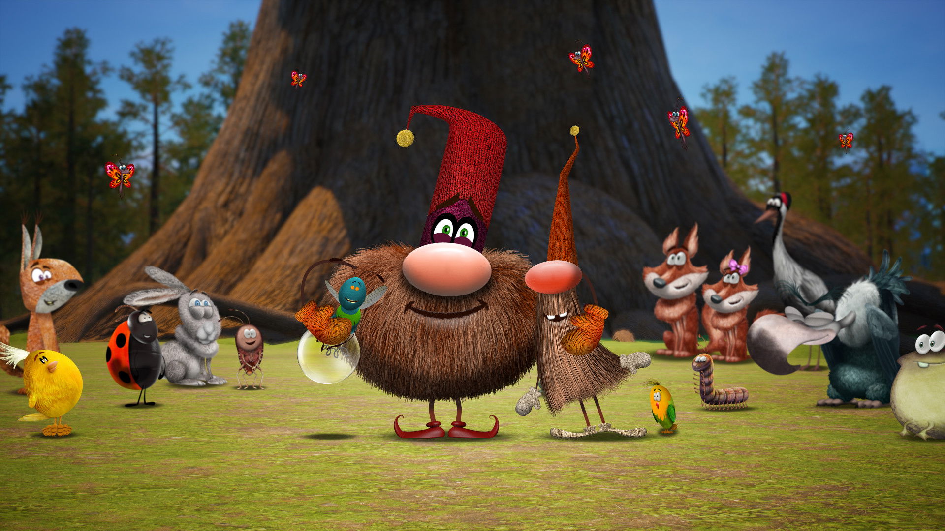 Backdrop for Janó Manó és az elveszett harmatcseppek