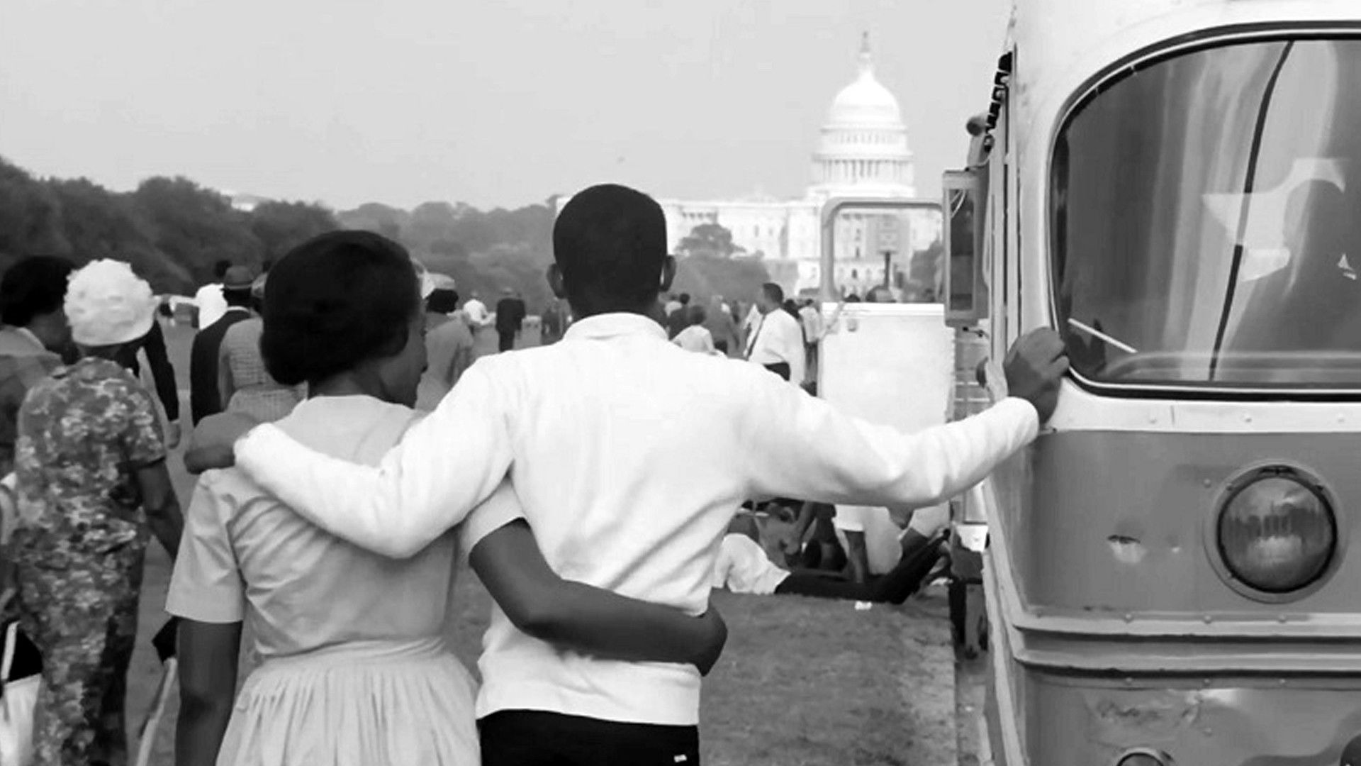 Backdrop for The March