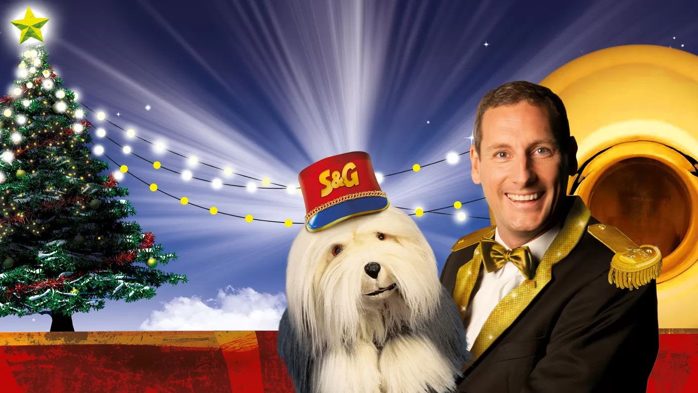 Backdrop for Samson & Gert Kerstshow: Samson Teevee (2011-2012)