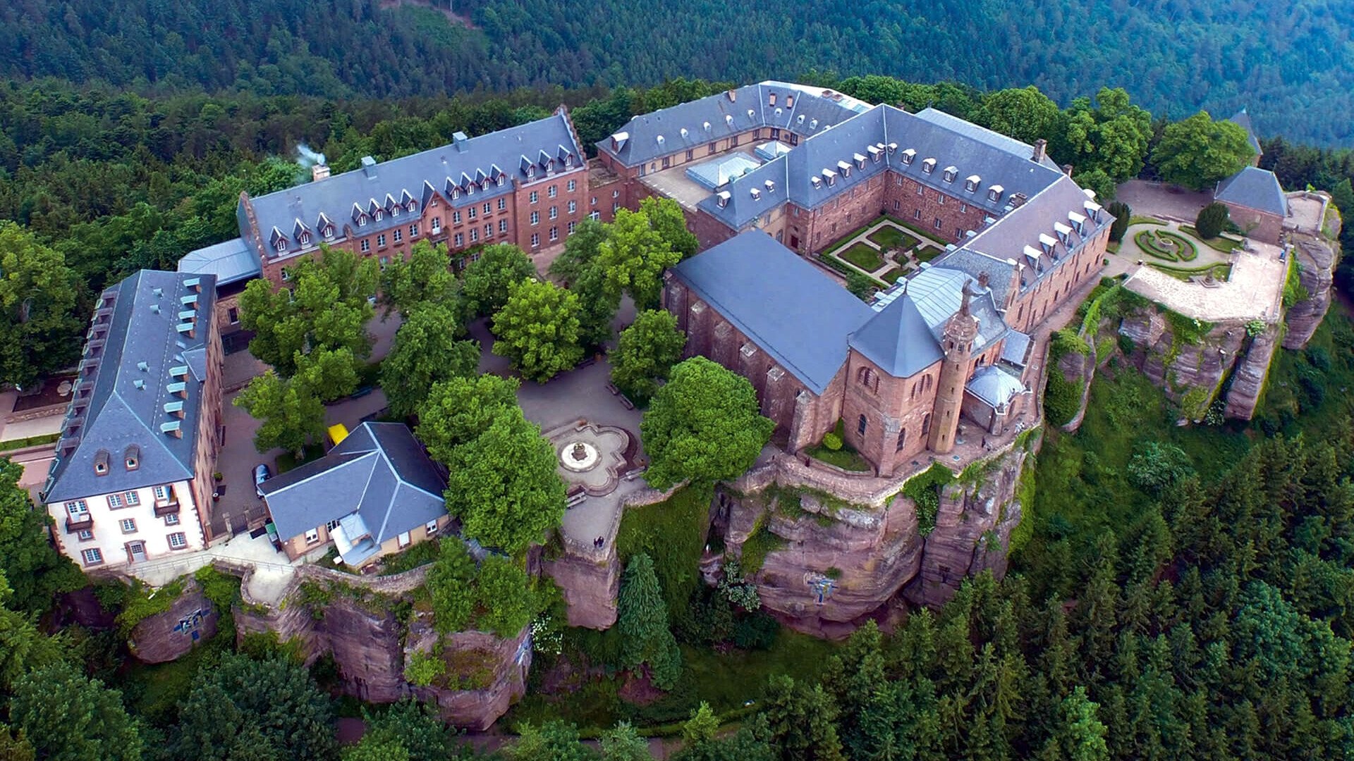 Backdrop for Monasteries of Europe