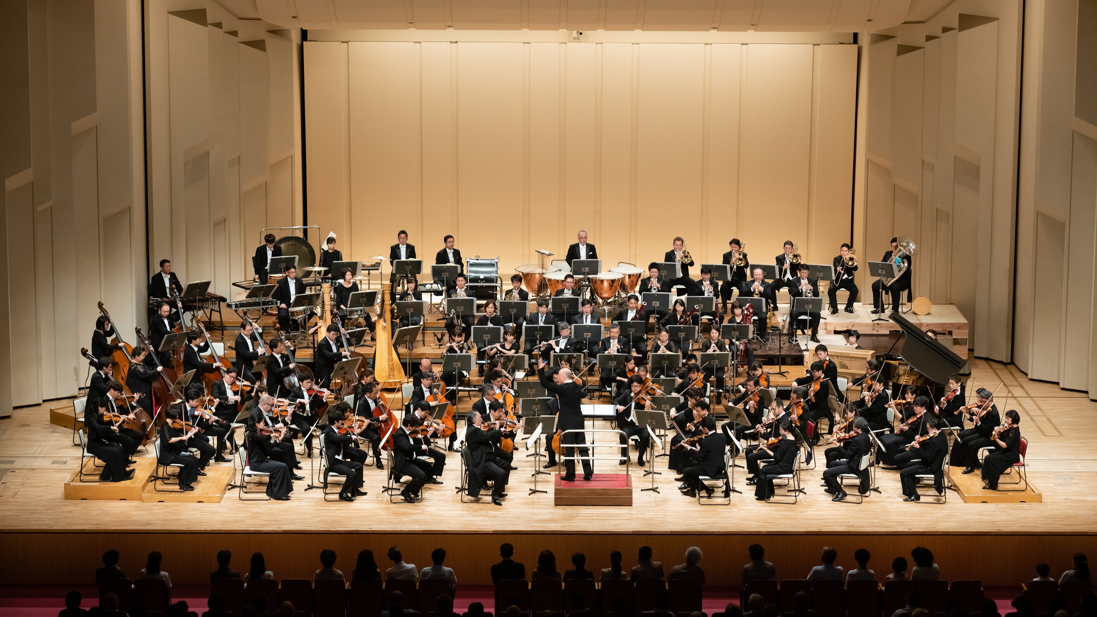 Backdrop for Masterpieces Performed by NHK Symphony Orchestra