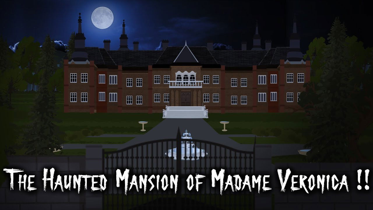 Backdrop for The Haunted Mansion of Madame Veronica !!