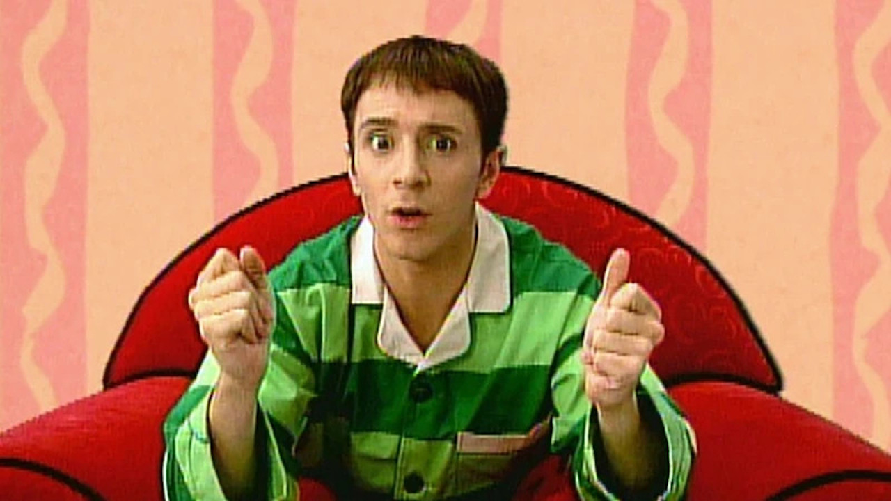 Backdrop for Blue's Clues: Blue's Big Pajama Party