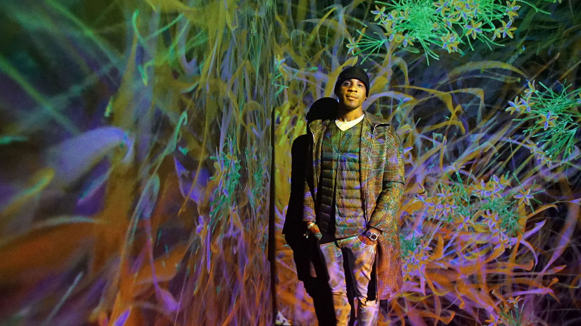 Backdrop for Reggie In China