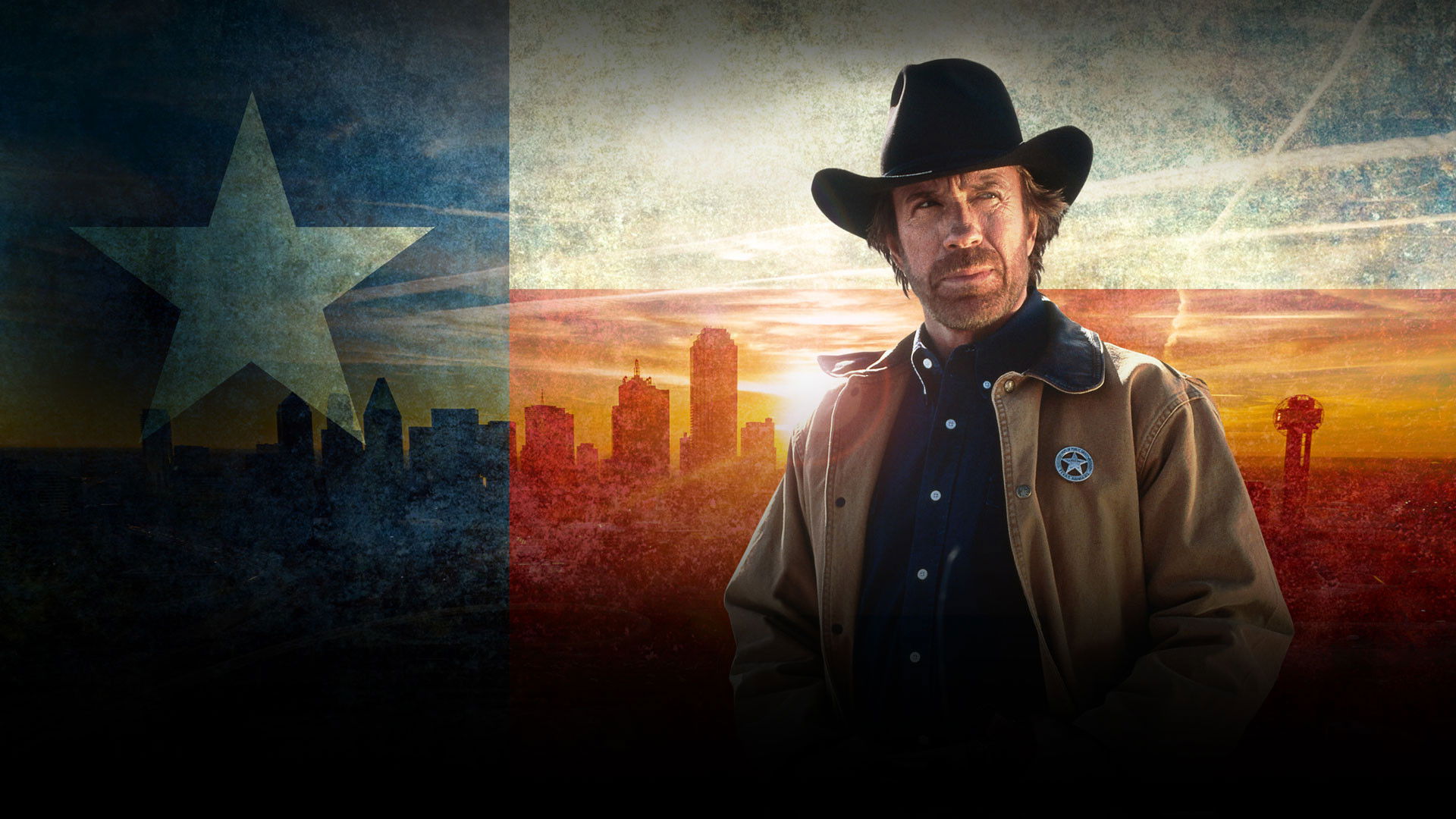 Backdrop for Walker, Texas Ranger