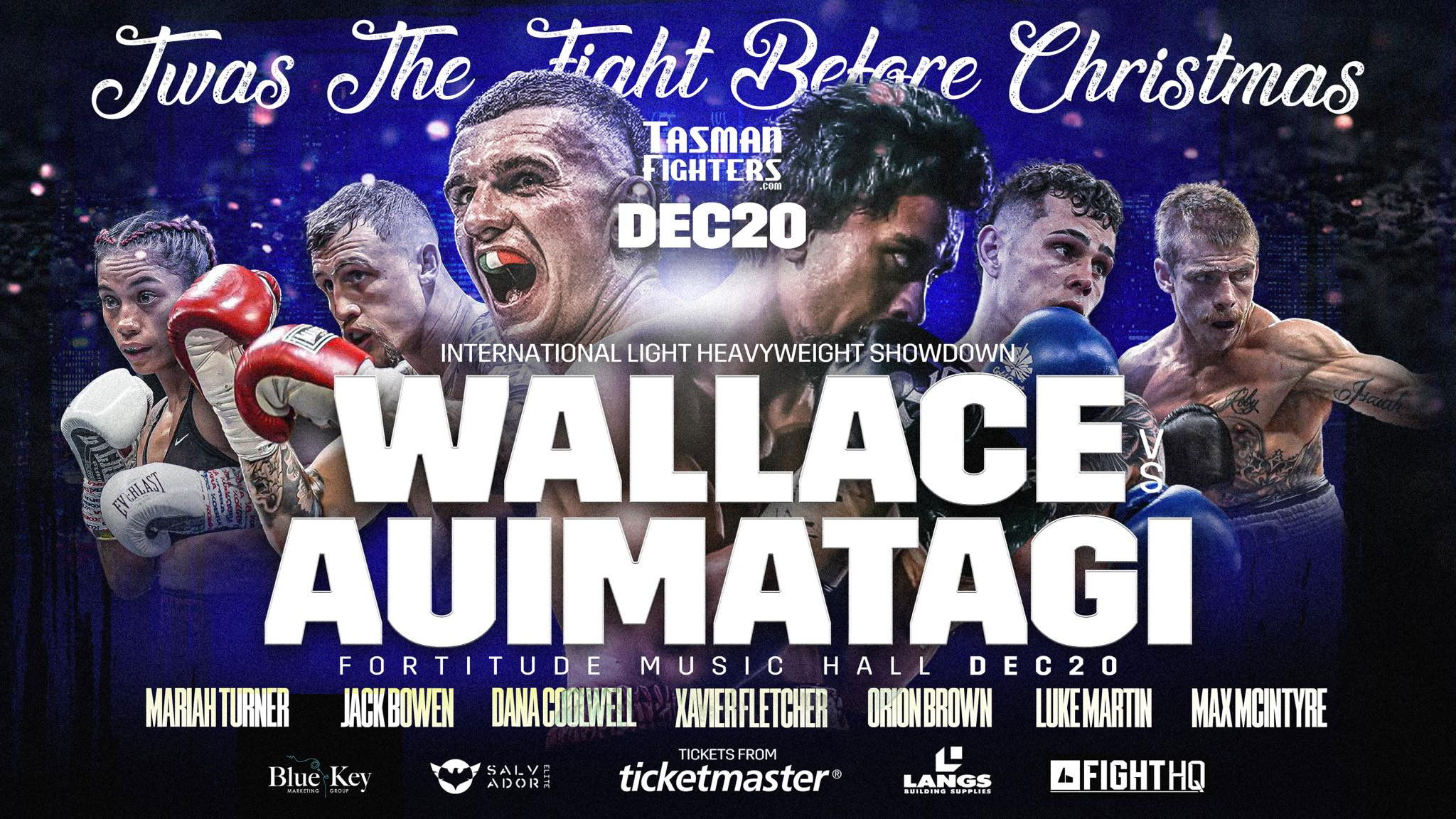 Backdrop for Conor Wallace vs. Mose Auimatagi Jnr