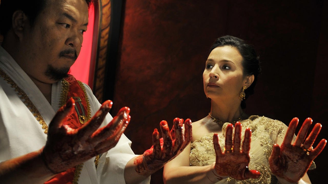 Backdrop for Shakespeare Must Die