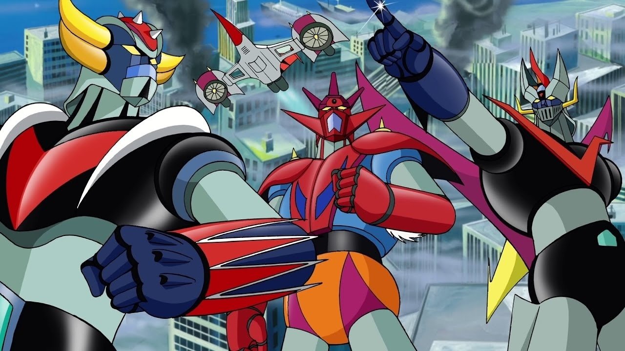 Backdrop for Grendizer, Getter Robo G, Great Mazinger: Decisive Battle! The Great Sea Monster