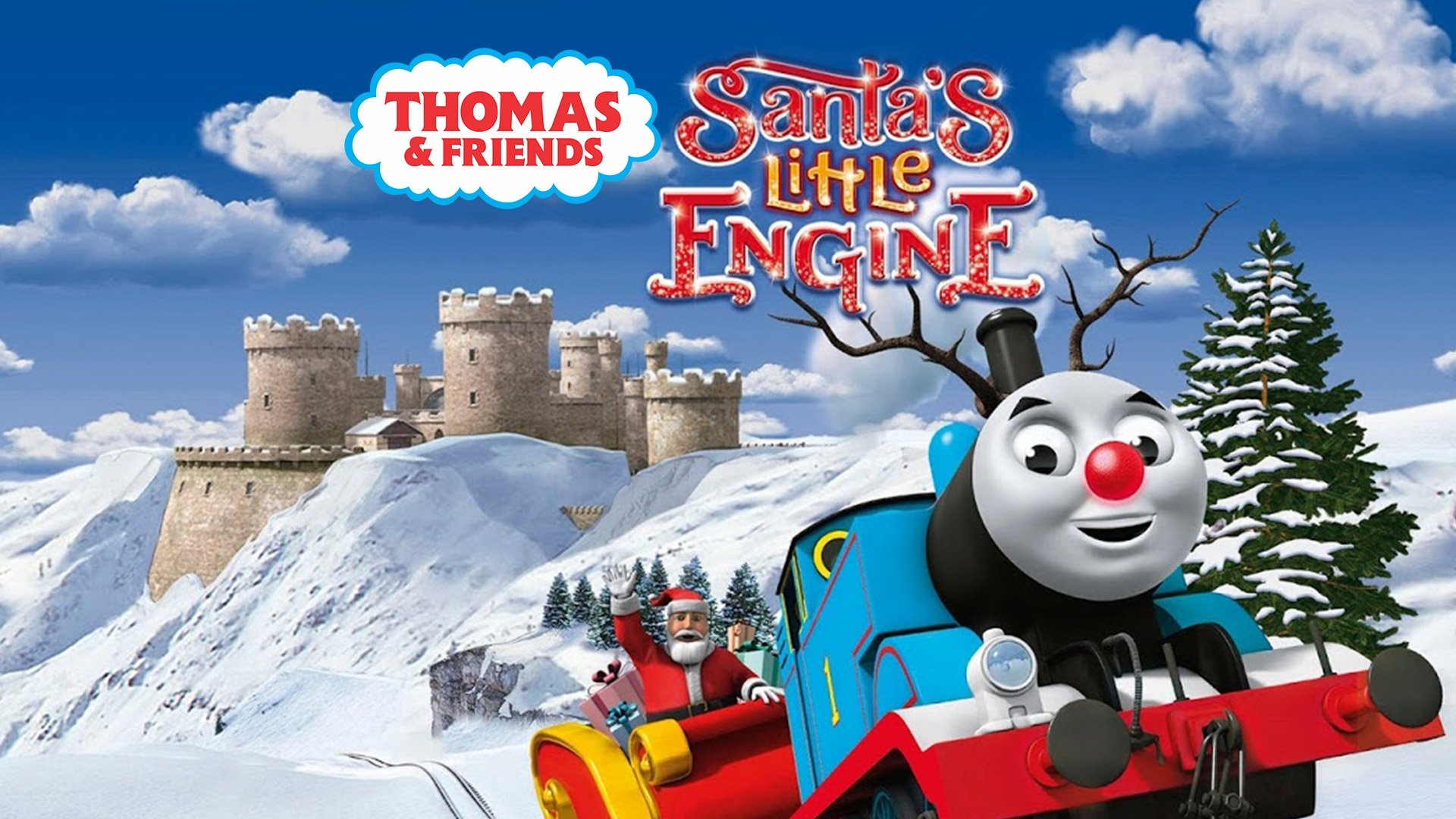 Backdrop for Thomas & Friends: Santa's Little Engine