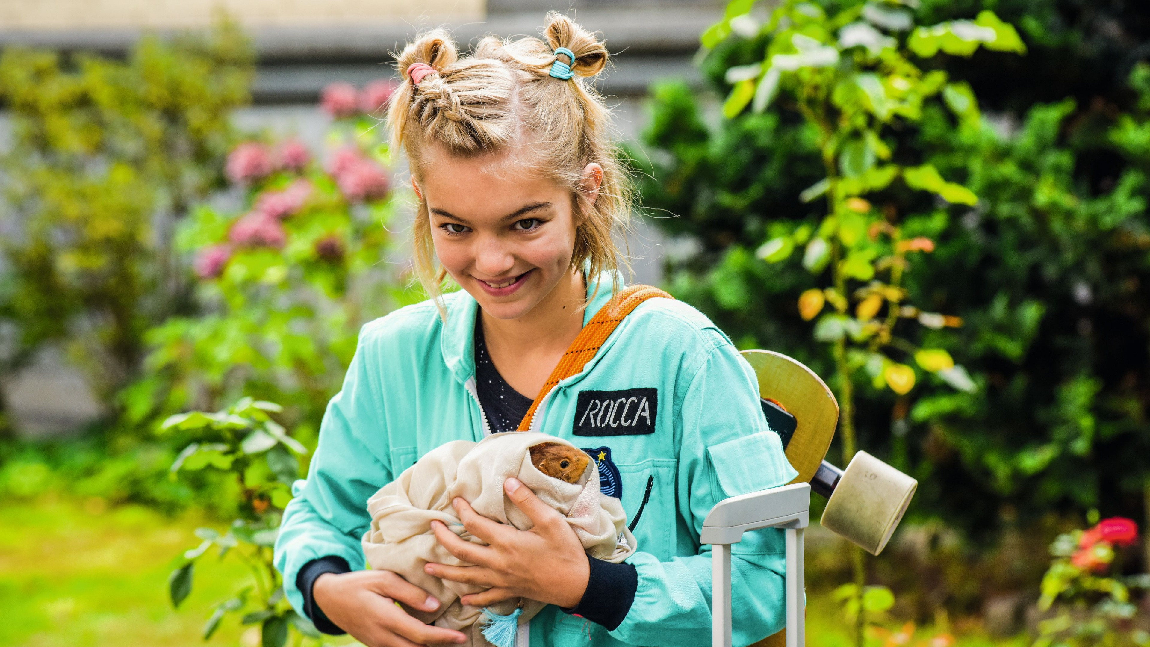 Backdrop for Rocca Changes the World