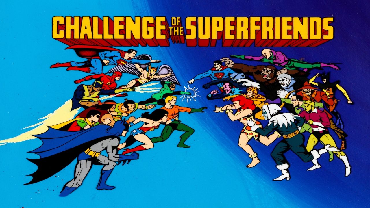 Backdrop for Challenge of the Super Friends