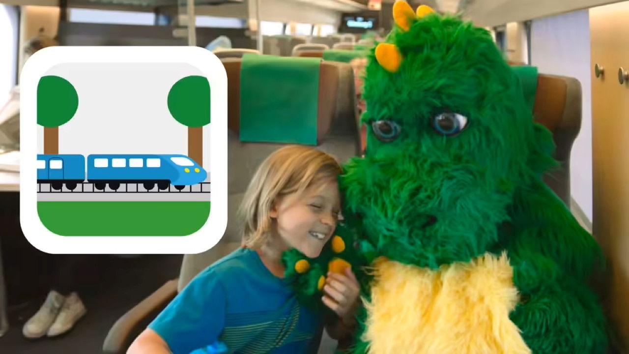 Backdrop for Draken följer med