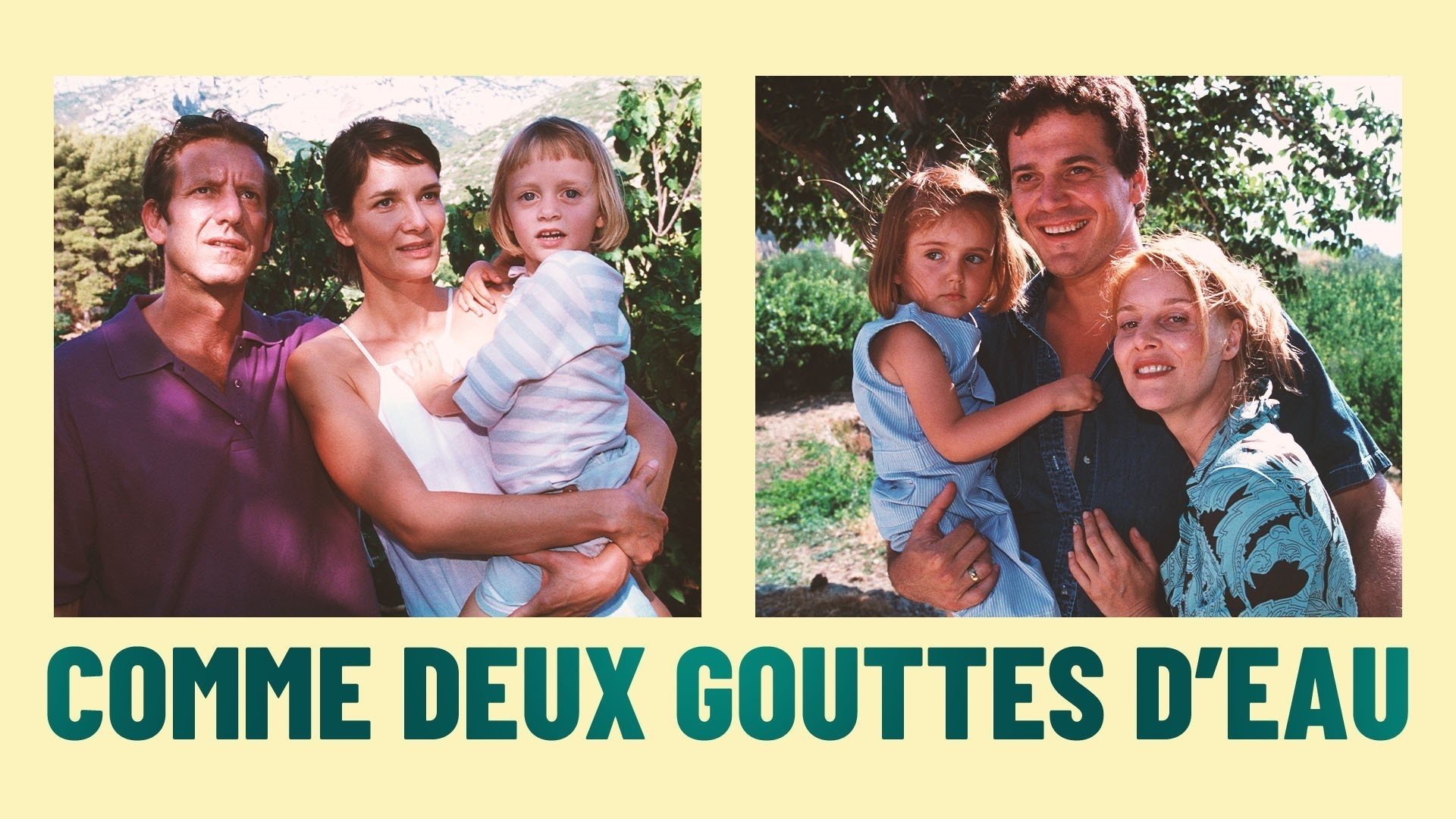 Backdrop for Comme deux gouttes d'eau