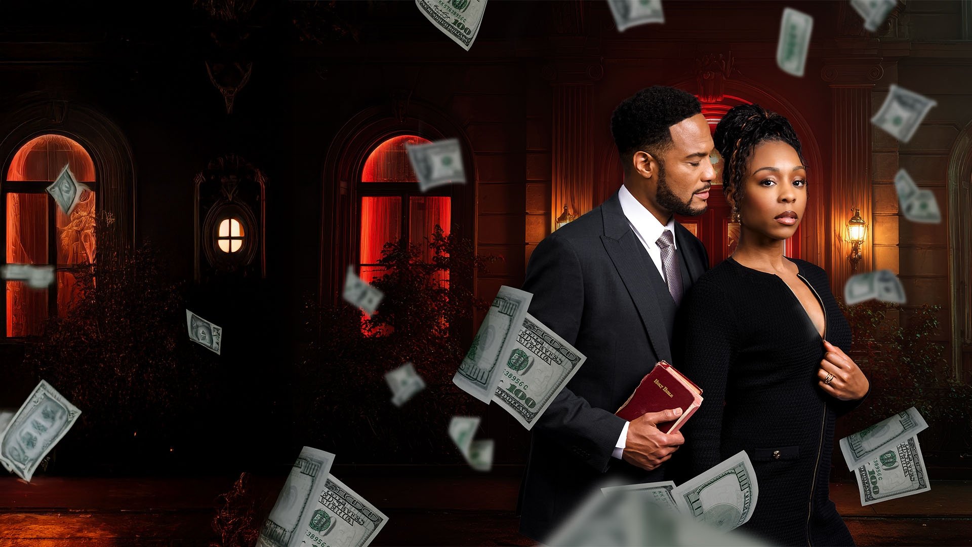 Backdrop for Holy Hustle