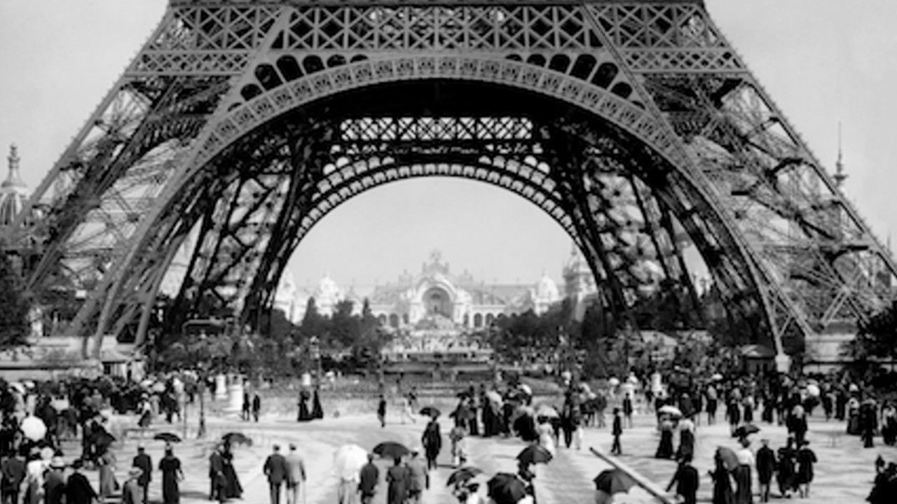 Backdrop for Paris 1900