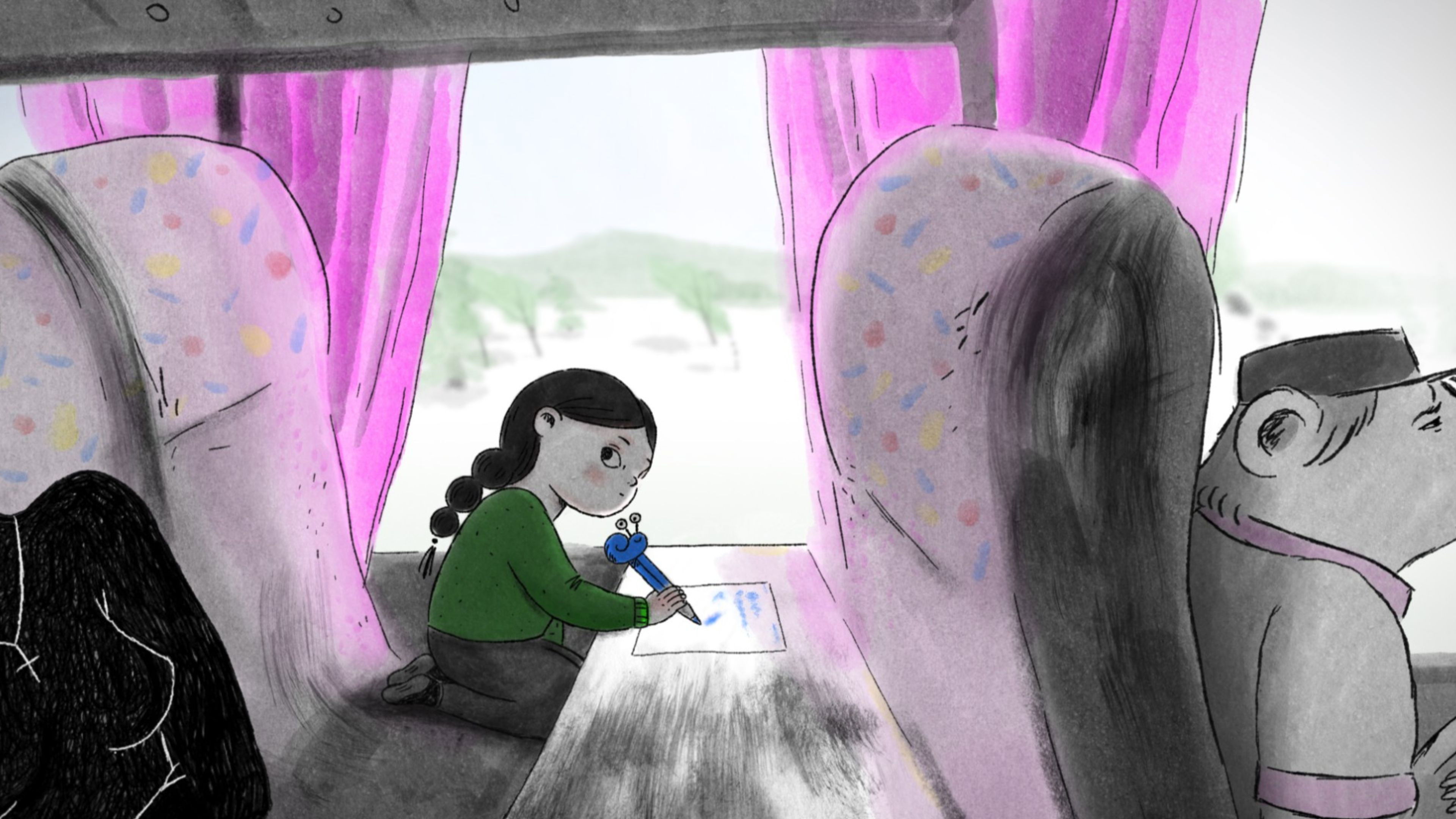 Backdrop for Autokar