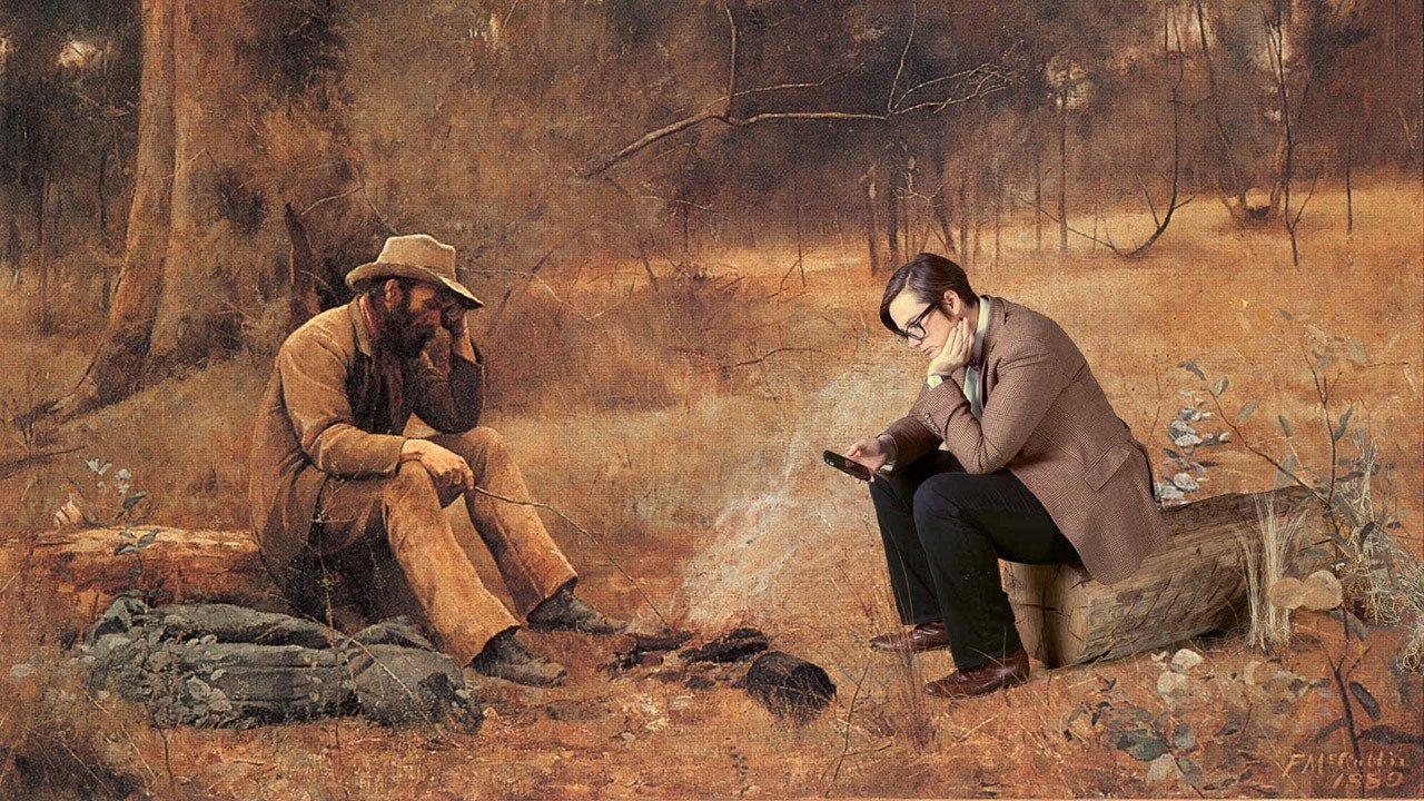 Backdrop for Hannah Gadsby's OZ