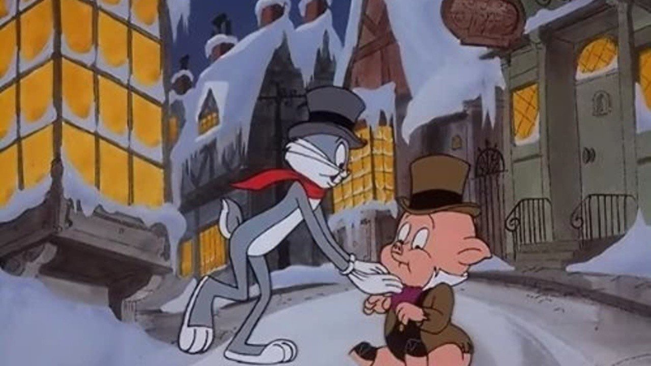 Backdrop for Bugs Bunny's Christmas Carol