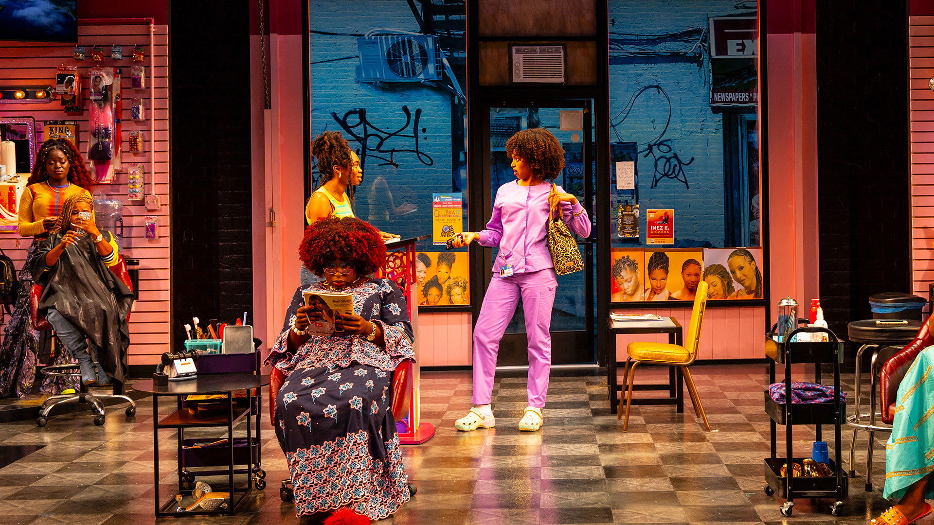 Backdrop for Jaja's African Hair Braiding