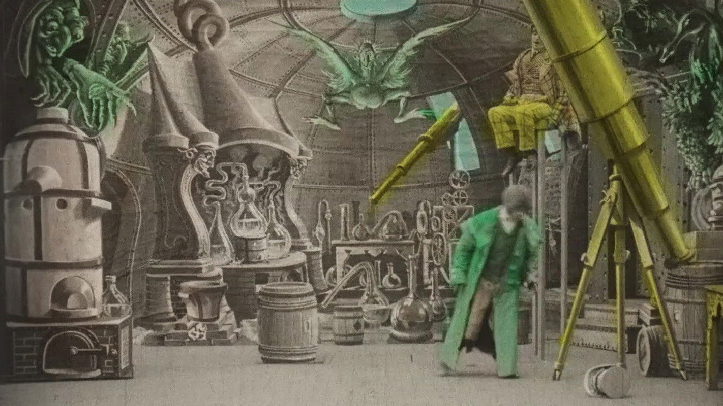 Backdrop for The Merry Frolics of Satan