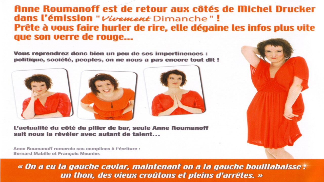 Backdrop for Anne Roumanoff : On ne nous dit pas tout !  (Best of 2)