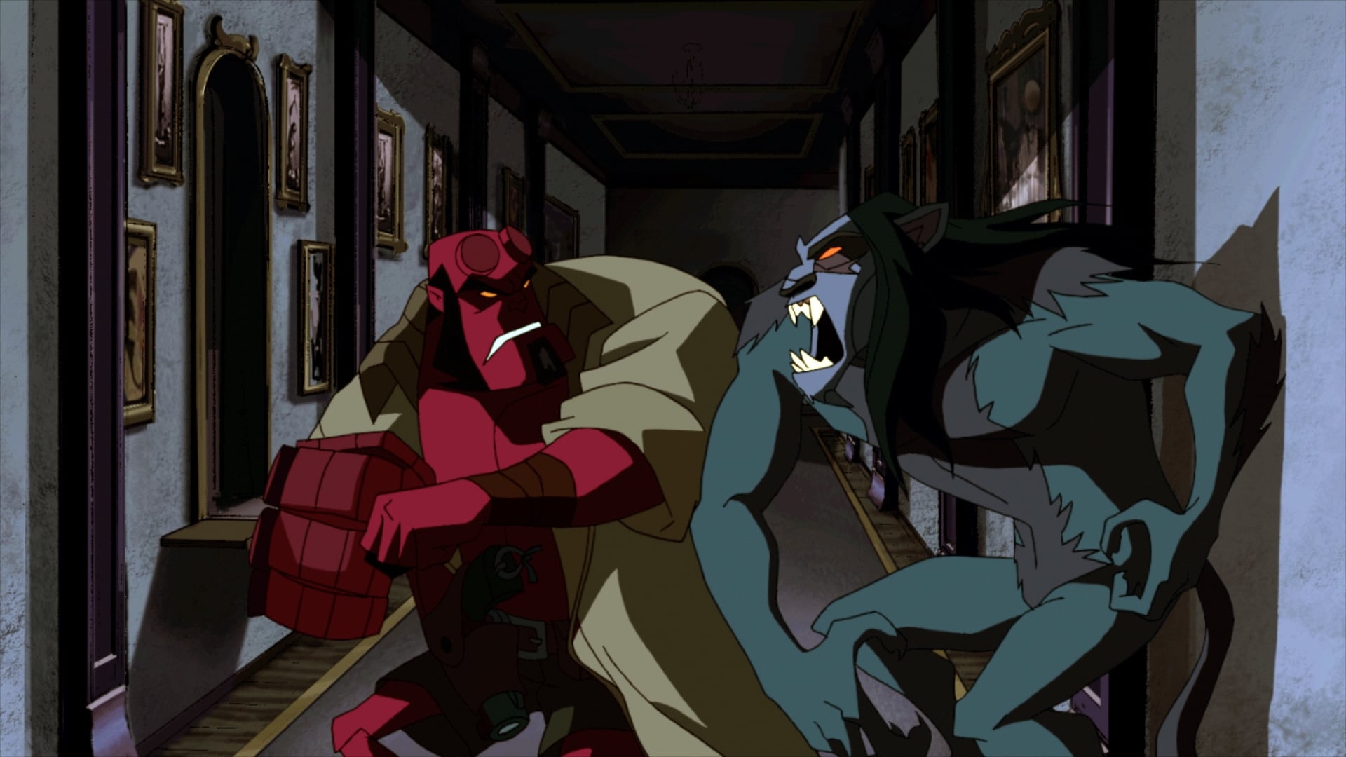 Backdrop for Hellboy Animated: Blood and Iron