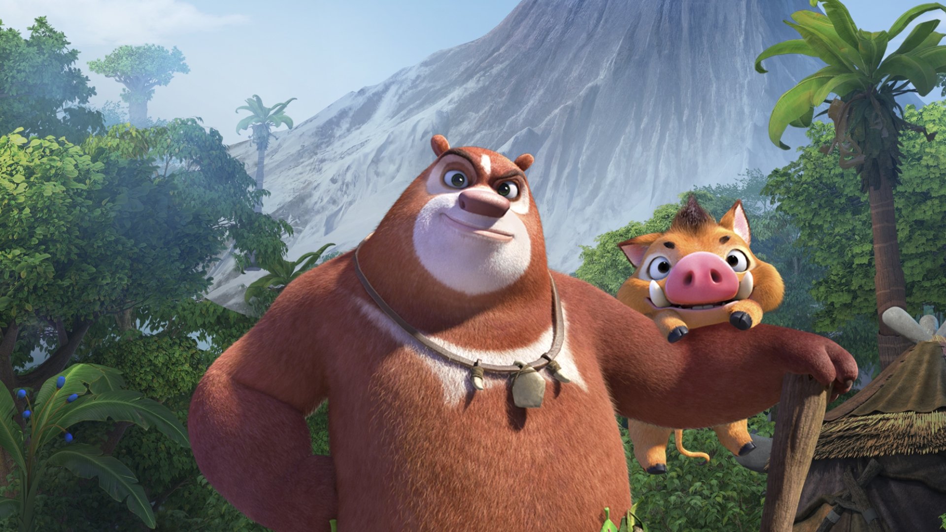 Backdrop for Boonie Bears: Blast into the Past