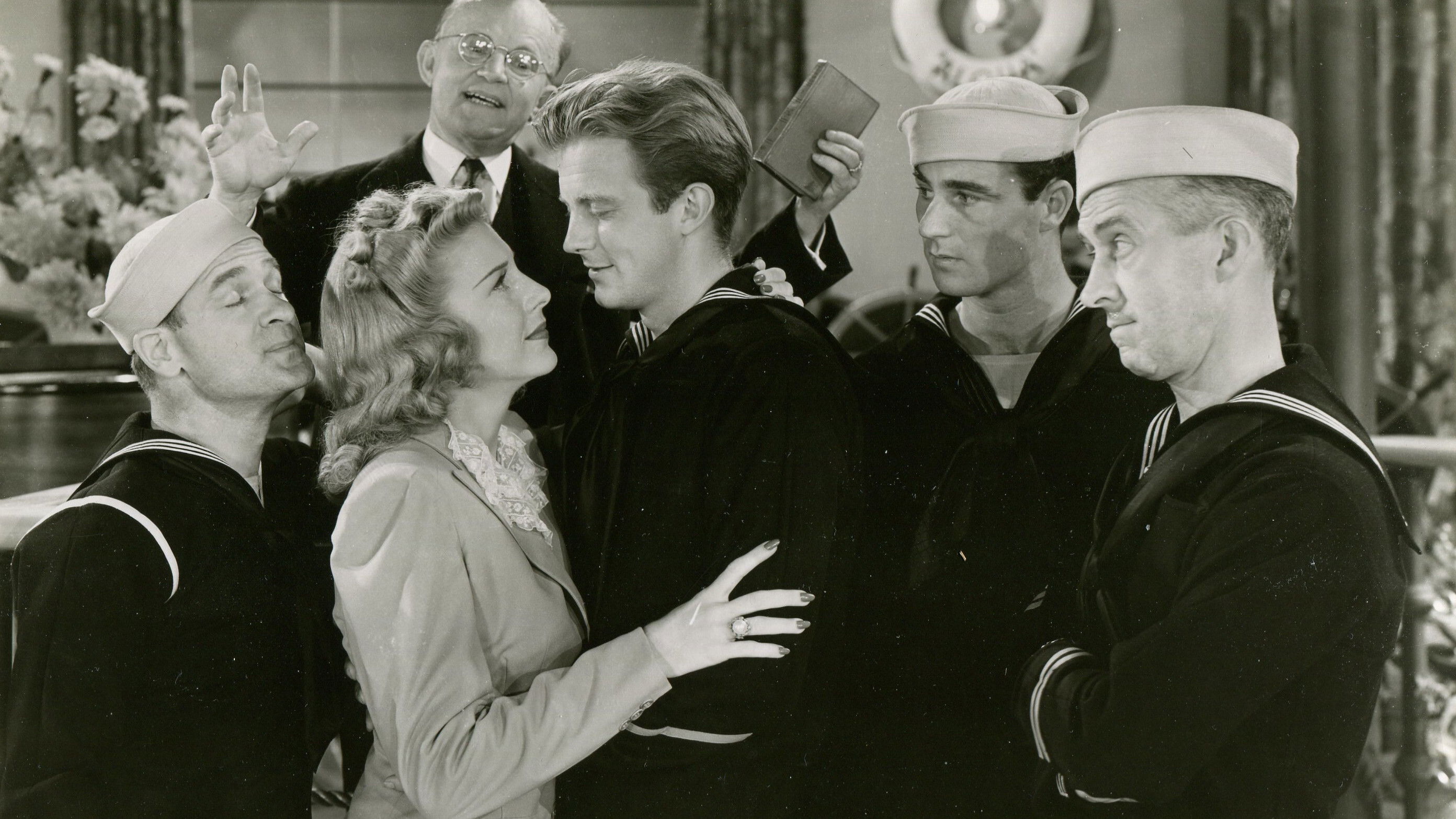 Backdrop for Sailors on Leave