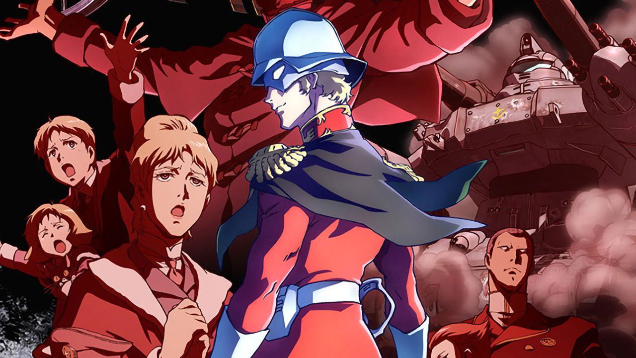 Backdrop for Mobile Suit Gundam: The Origin I - Blue-Eyed Casval