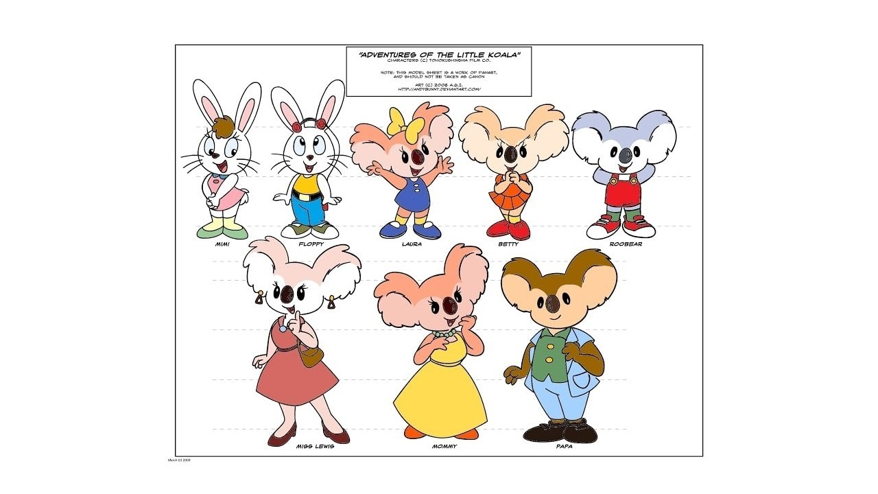 Backdrop for Adventures of the Little Koala