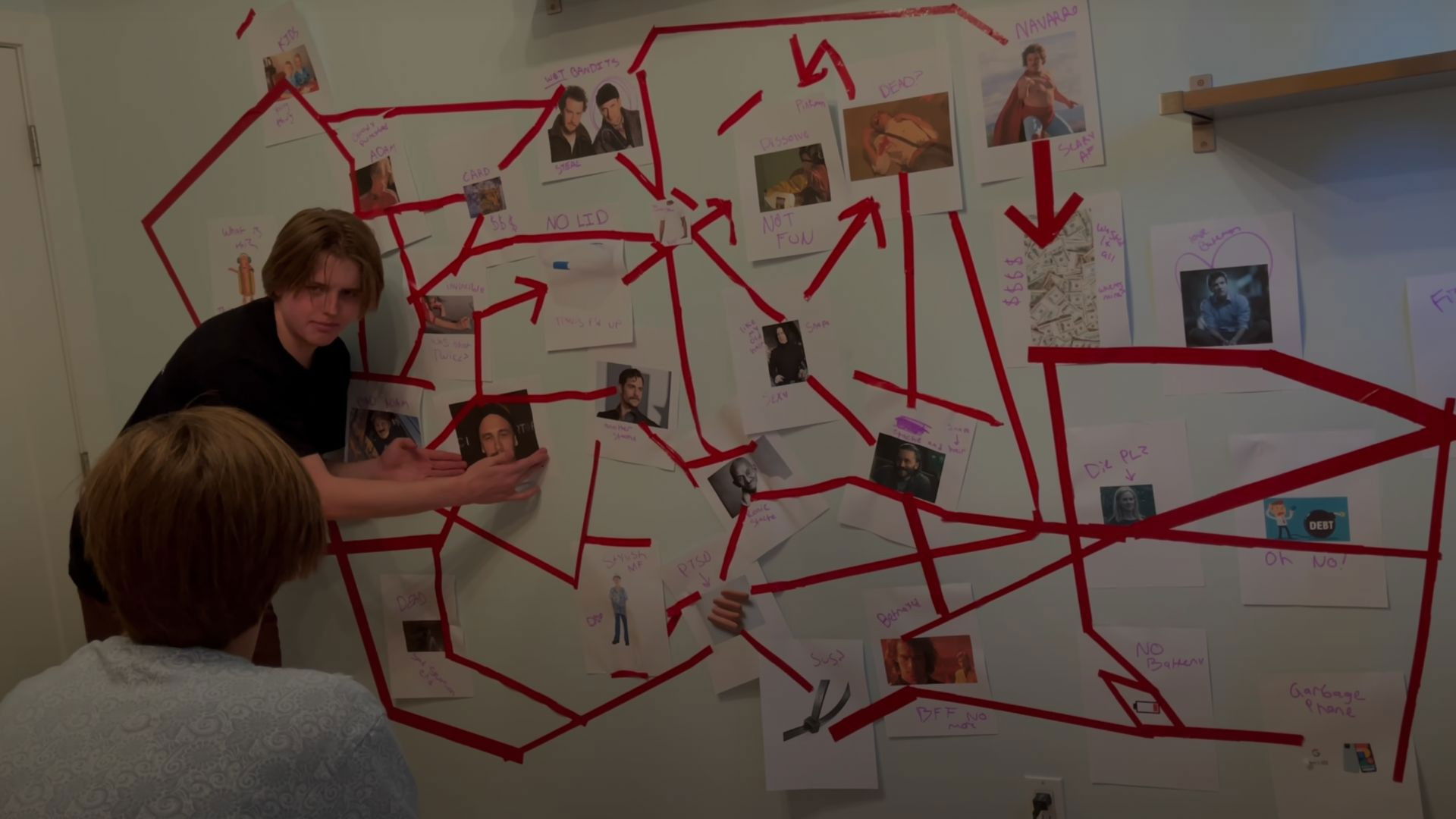 Backdrop for Finger Lickin the SHOW - "The Break In" PART TWO