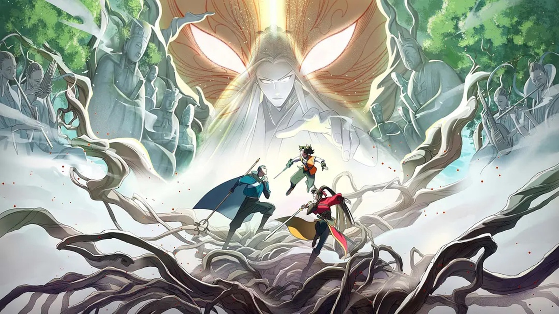 Backdrop for Another Journey to the West