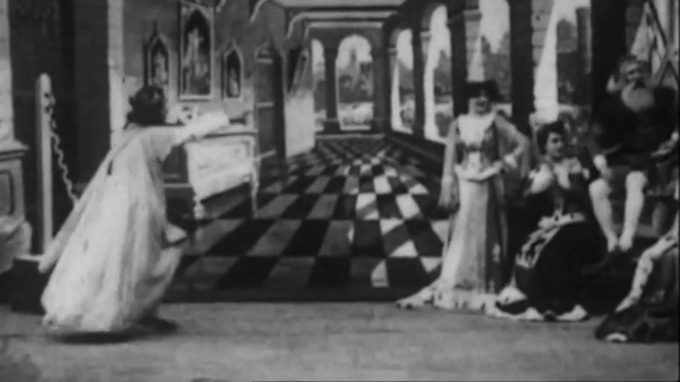 Backdrop for The Witch's Revenge