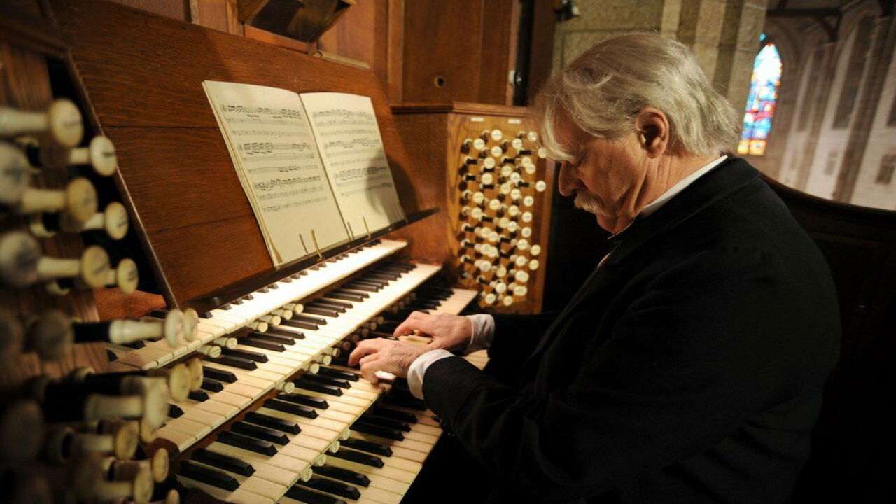 Backdrop for Albert Schweitzer