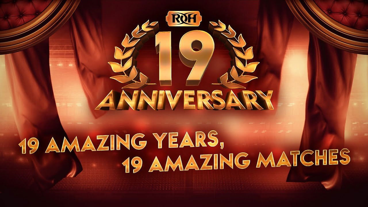 Backdrop for ROH: 19th Anniversary