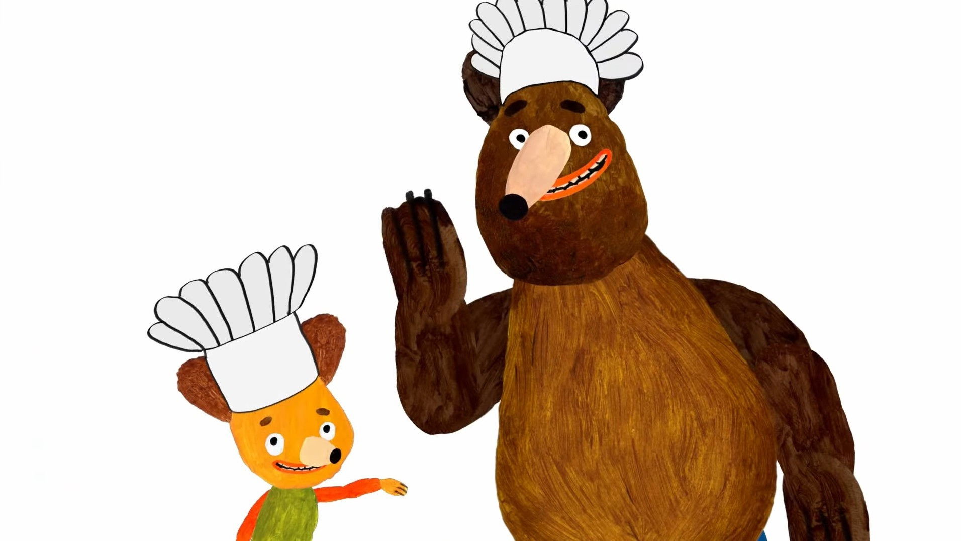 Backdrop for Mlsné medvědí recepty