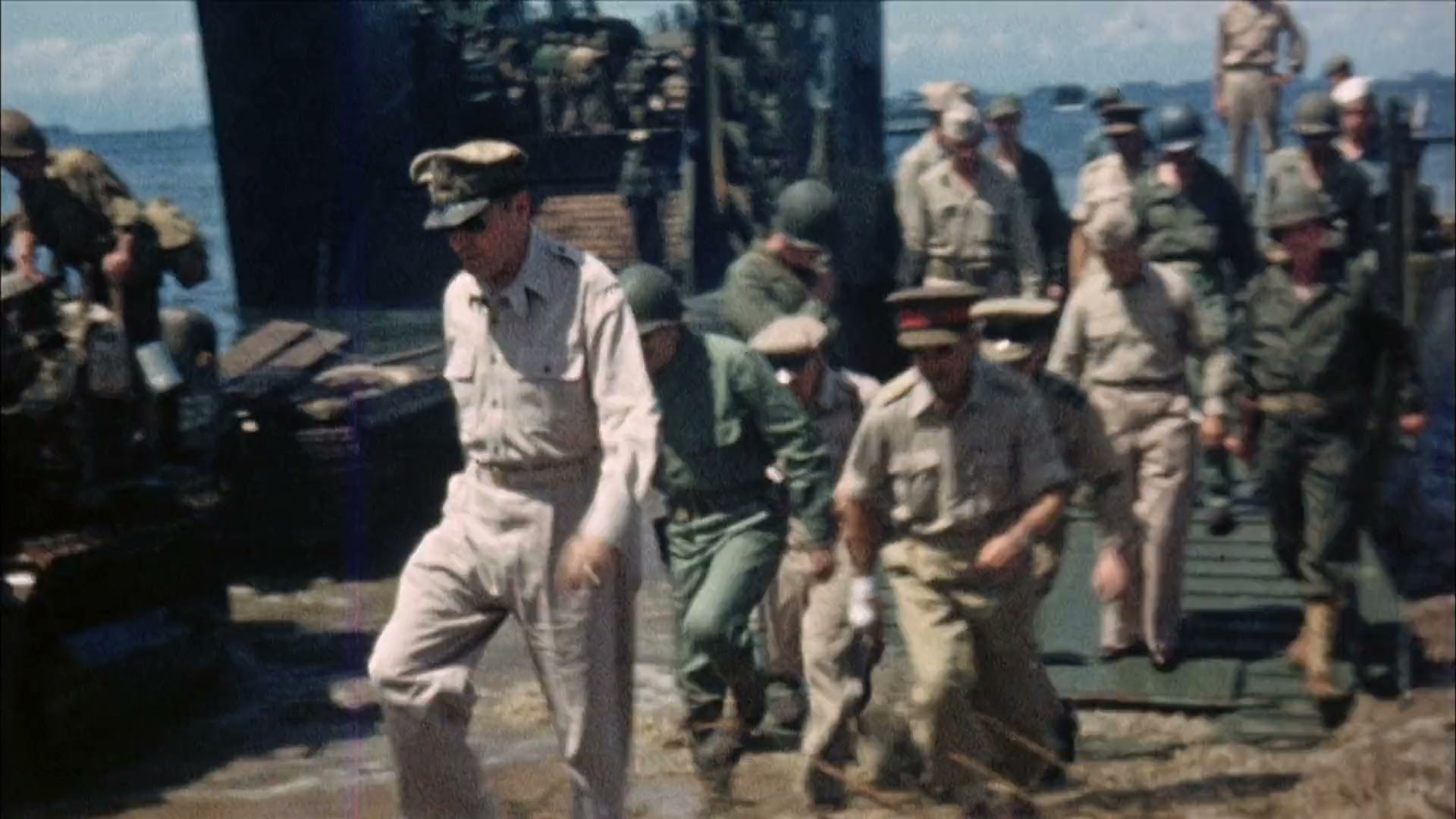 Backdrop for Fall of Japan: In Color