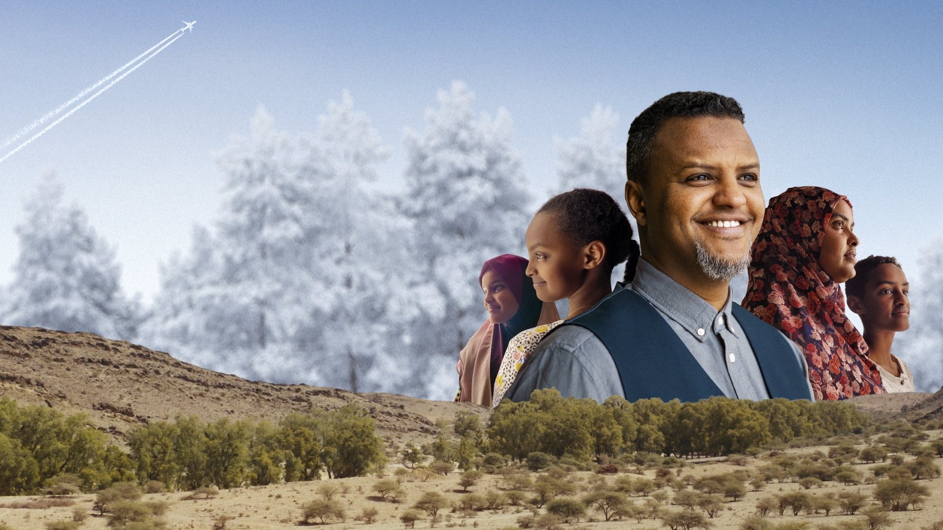 Backdrop for Golden Land