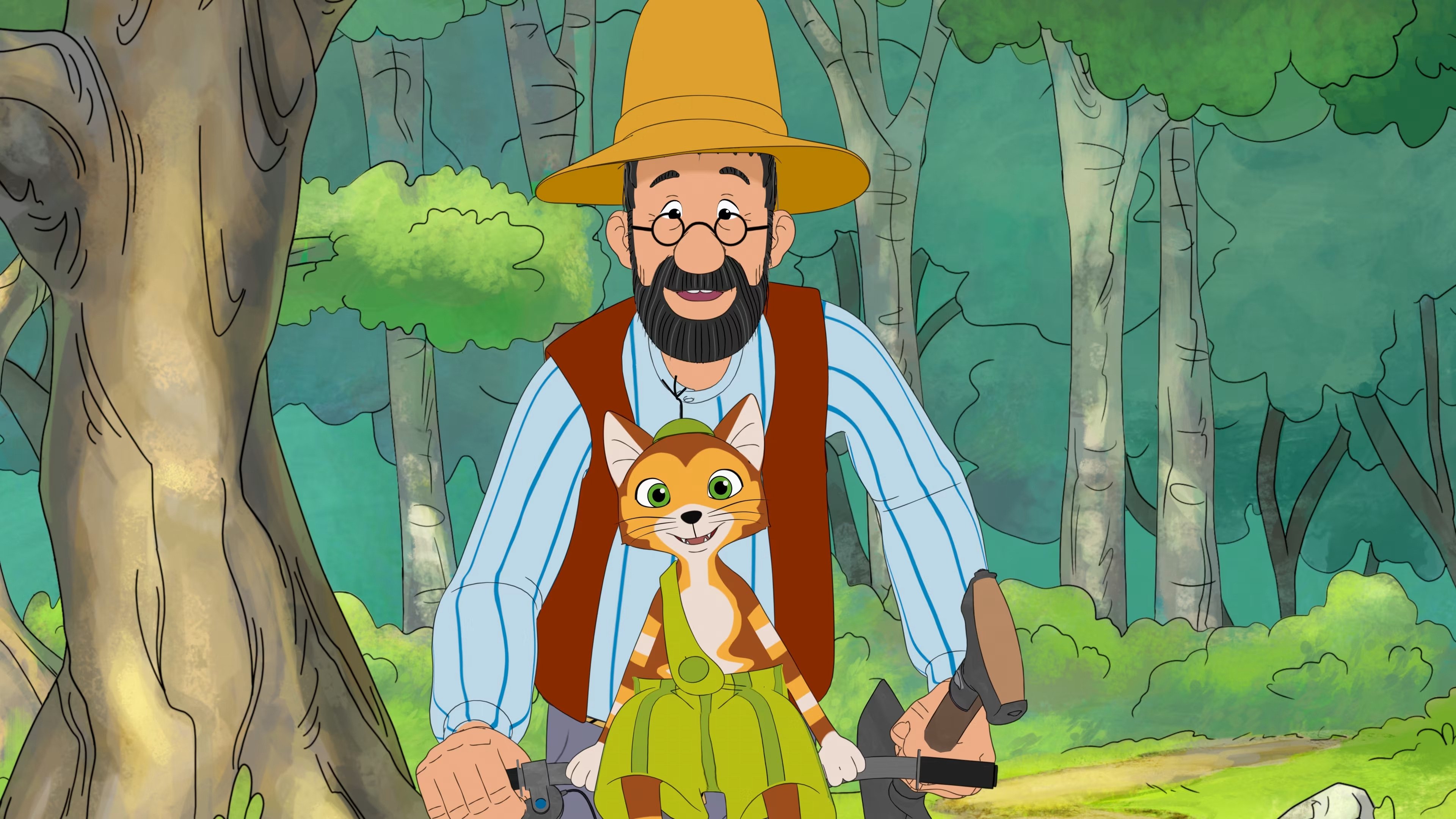 Backdrop for Pettson och Findus