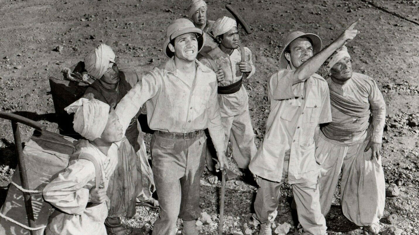 Backdrop for Storm Over Tibet