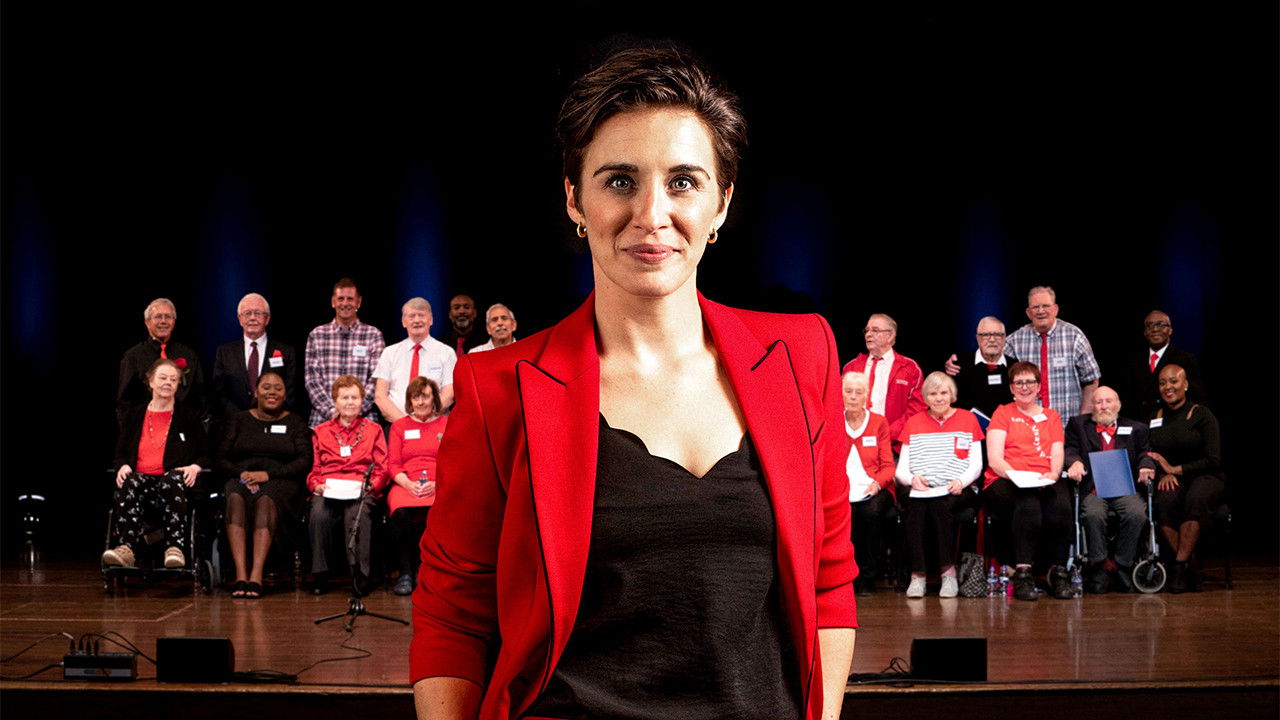 Backdrop for Our Dementia Choir with Vicky McClure