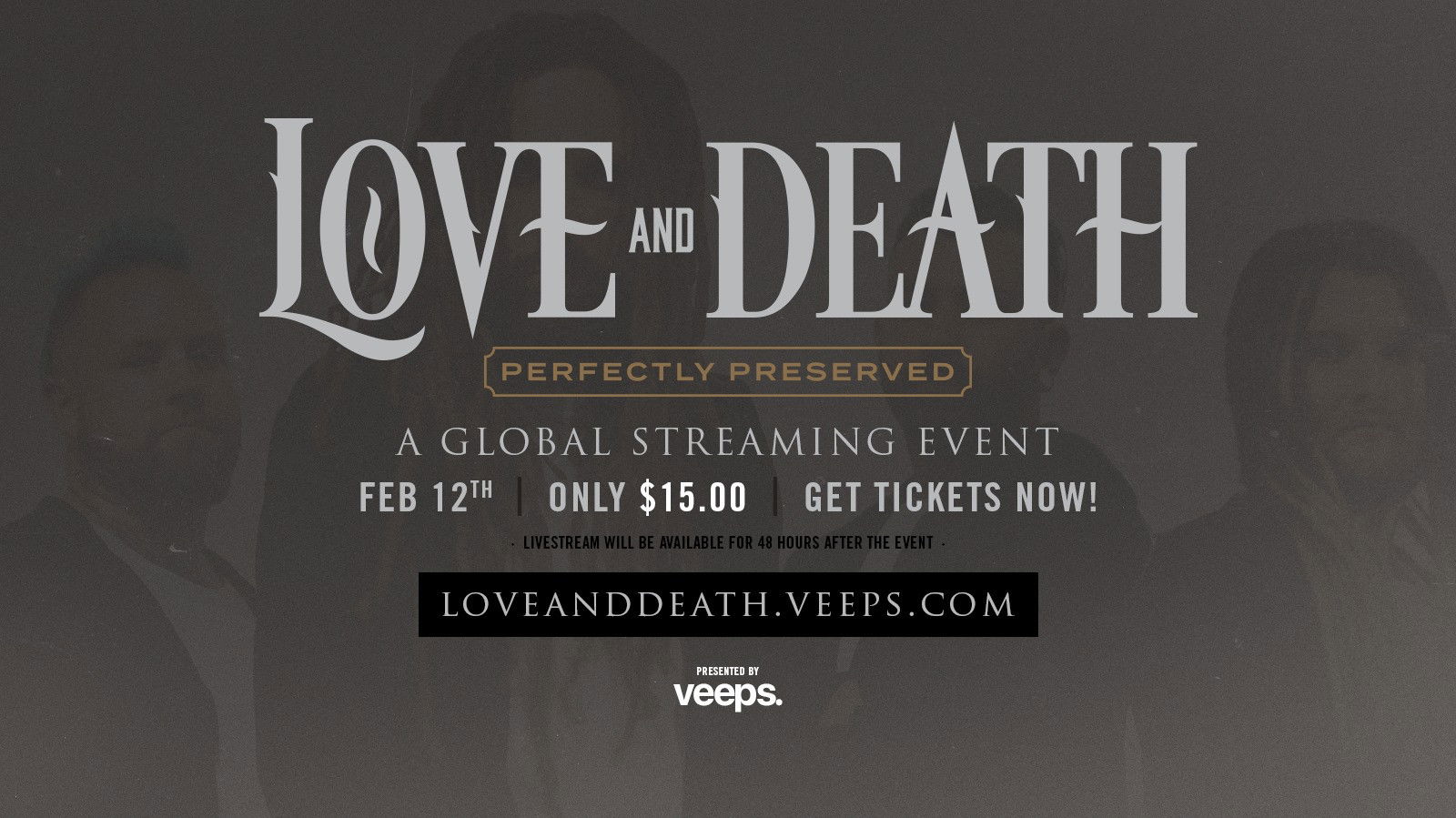 Backdrop for Love and Death - Perfectly Preserved: A Global Streaming Event