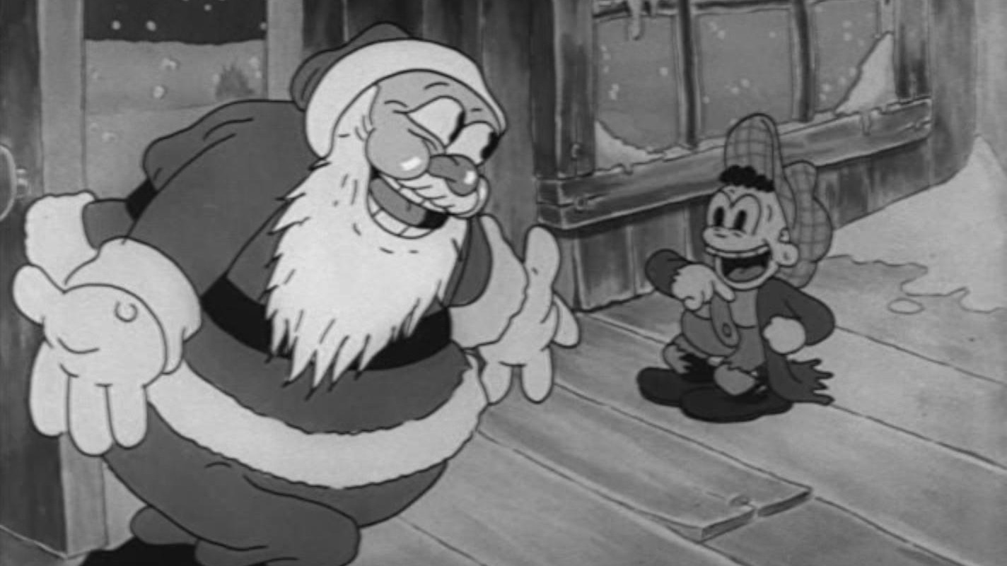 Backdrop for The Shanty Where Santy Claus Lives