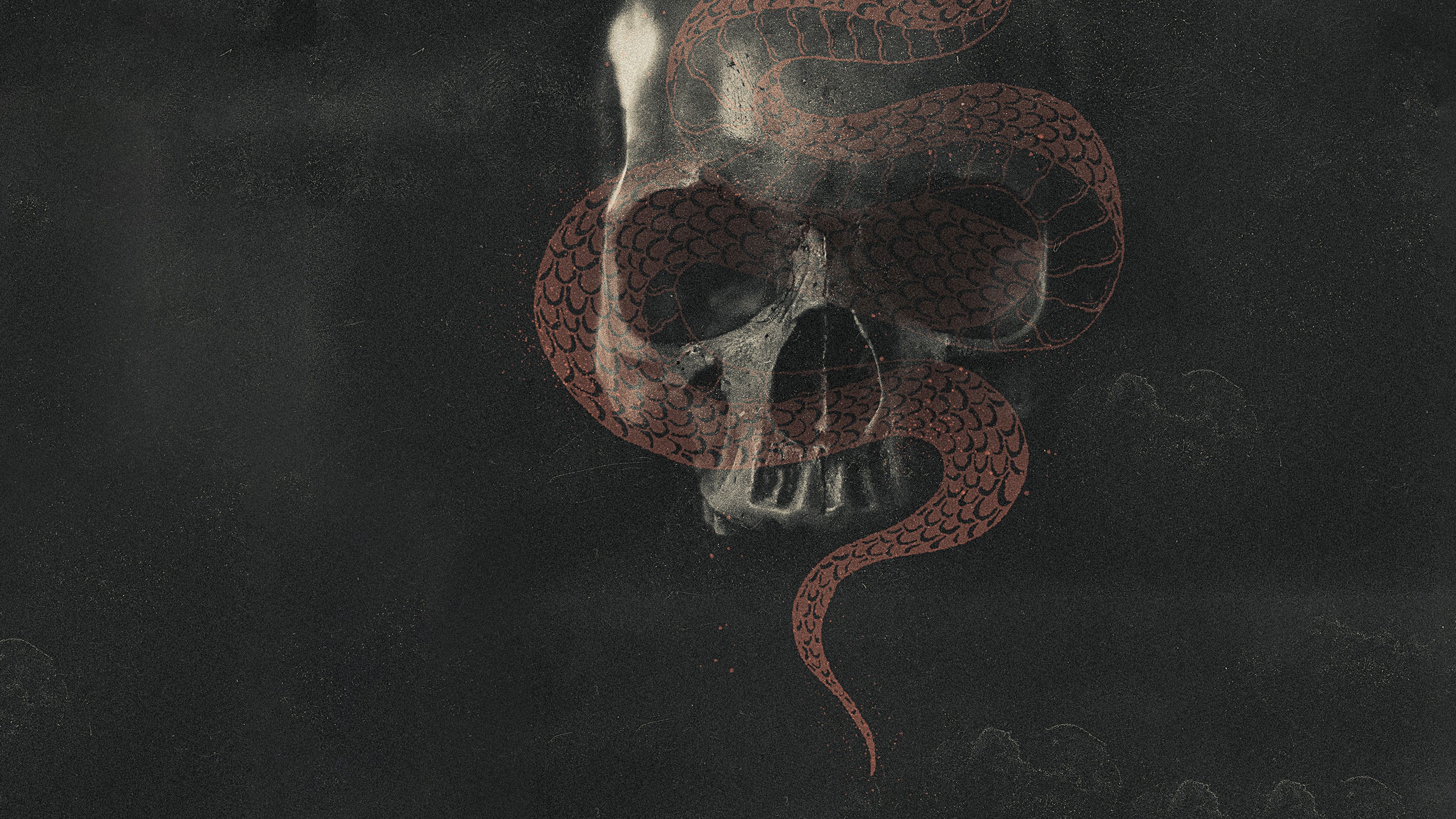 Backdrop for Man-Eating Python