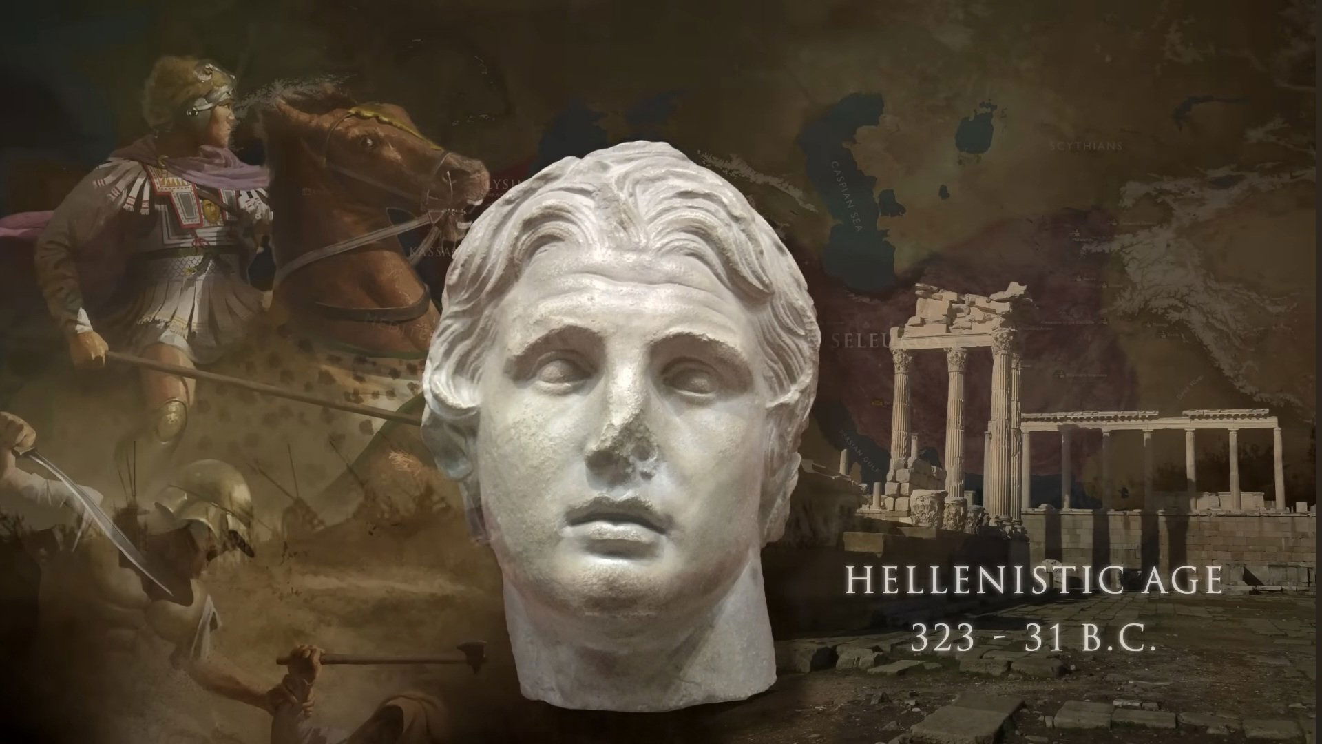 Backdrop for The Greatest General in History? Alexander the Great