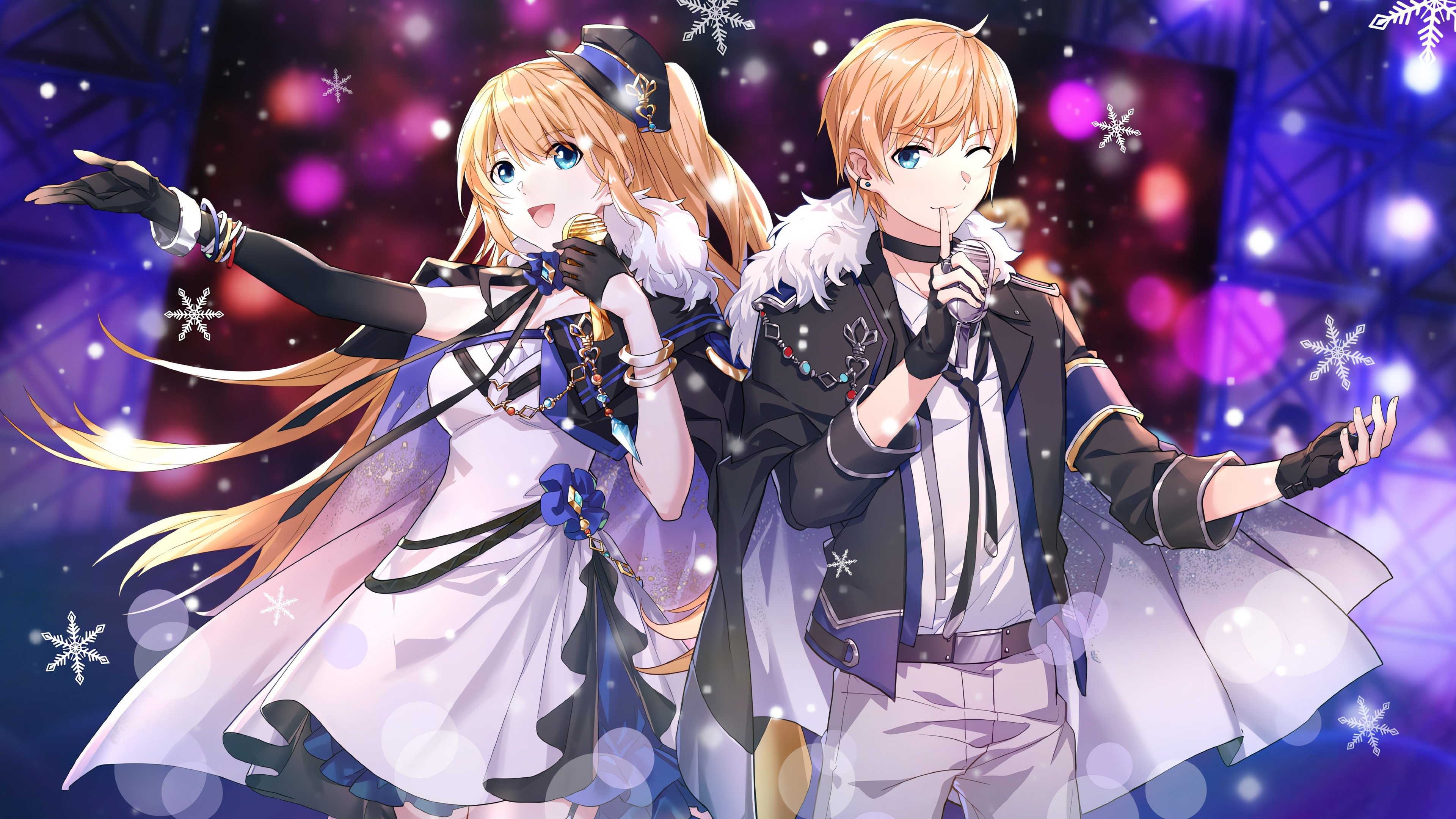 Backdrop for Re:STARS: Two Shining Stars Connect to the Future