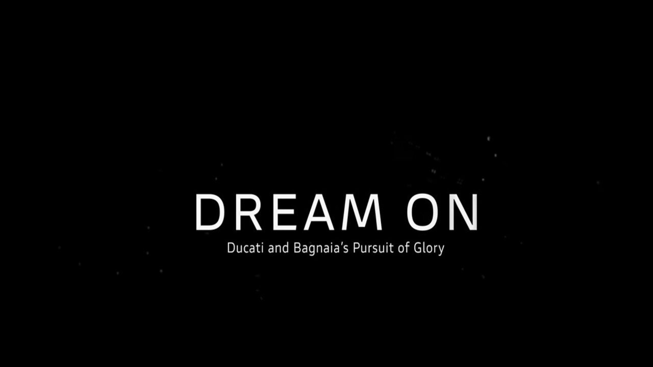 Backdrop for Dream On: Ducati and Bagnaia's Pursuit of Glory